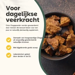Cupplement 20% korting | Chaga Poeder Biologisch New