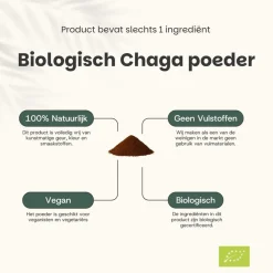 Cupplement 20% korting | Chaga Poeder Biologisch New