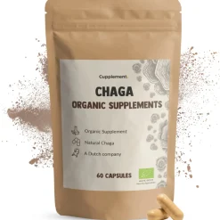 Cupplement 20% korting | Chaga Capsules 500 mg Biologisch Best
