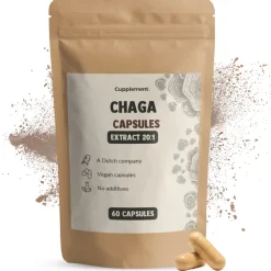 Cupplement 20% korting | Chaga Extract Capsules 400mg Outlet