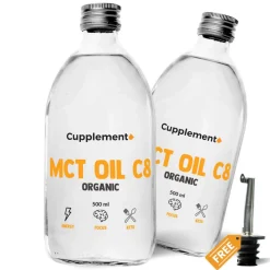 Cupplement 10% korting | Combideal MCT C8 Olie Biologisch Best
