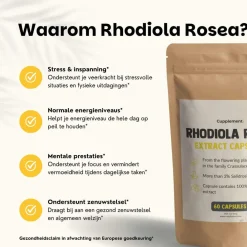 Cupplement 30% korting | Combideal Rhodiola Rosea Capsules 500 mg Sale