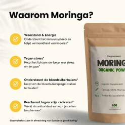 Cupplement 45% korting | Multipack Moringa Poeder Biologisch Online