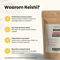 Cupplement 20% korting | Reishi Extract 400 mg Capsules Clearance