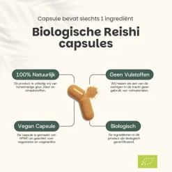 Cupplement 20% korting | Reishi Capsules 500 mg Biologisch Best