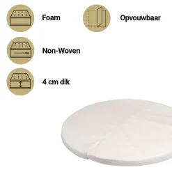 Best Sleep ABZ Rond Matras Box Comfort 95 cm Sale