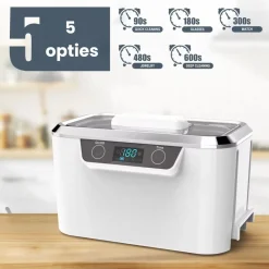 Activeshop professionele ultrasoon reiniger reinigingsapparaat voor brillen sieraden horloge en make-up kwasten Best