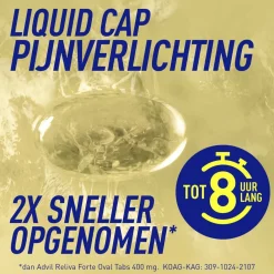 Advil Reliva Forte 400mg Liquid-Caps Sale