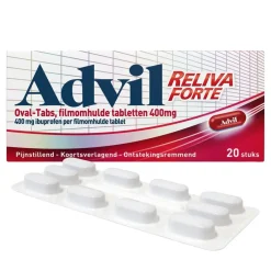 Advil Reliva Forte 400mg Oval-Tabs Outlet