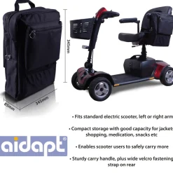 Aidapt scootmobieltas armleuningtas Hot