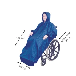 Aidapt va127st regenjas rolstoel Hot