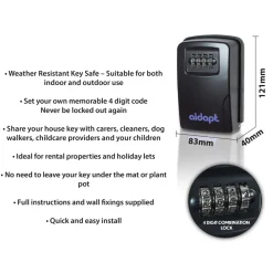 Aidapt VM844A Sleutelkluis Best