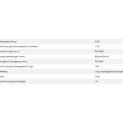 Aidapt VP146SA Onderarmkruk New