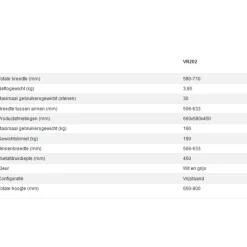 Aidapt VR202 Toiletframe Hot