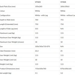 Aidapt vy423 toiletbeugel Online