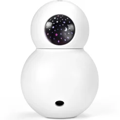 Alecto BC-21 - Luchtbevochtiger en projector, wit