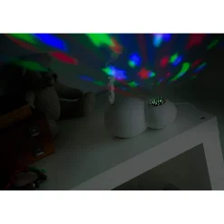 Alecto BC-21 - Luchtbevochtiger en projector, wit