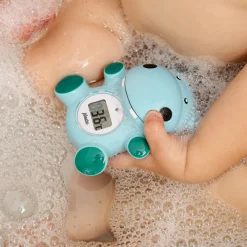 Alecto BC-11 HIPPO - Badthermometer en kamerthermometer, nijlpaard Hot