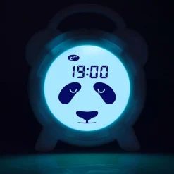 Alecto BC100PANDA - Slaaptrainer, nachtlampje en wekker, panda Online