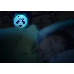 Alecto BC100PANDA - Slaaptrainer, nachtlampje en wekker, panda Online