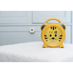 Alecto BC100TIGER - Slaaptrainer, nachtlampje en wekker, tijger