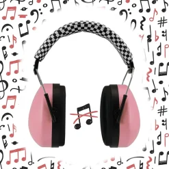 Alecto BV-71RE - Gehoorbescherming voor kinderen - Roze Best