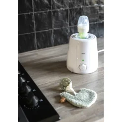 Alecto BW-70 - Flessenwarmer geschikt voor ieder flesje en potje - Snel en gemakkelijk in gebruik - Wit Best