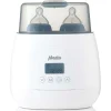 Alecto BW700TWIN - Snelle digitale duo flessenwarmer voor opwarmen, sterilisatie en ontdooien, wit Sale