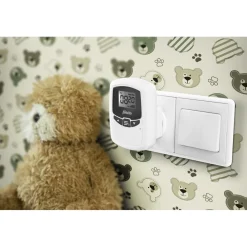 Alecto DBX-80 - Babyfoon met groot bereik tot 3.000 meter, wit/antraciet Best