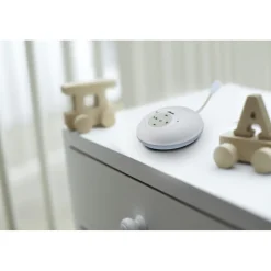 Alecto DBX-112 - Full Eco DECT babyfoon met display, wit/blauw