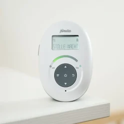 Alecto DBX-125 - Full Eco DECT babyfoon met display - Wit/Antraciet Hot