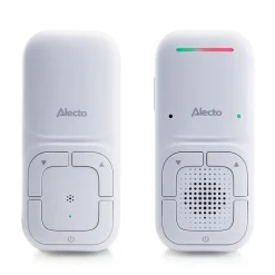 Alecto DBX130 - Moderne Full Eco audio babyfoon met heldere DECT-geluidskwaliteit en lange stand-by tijd - Wit Online