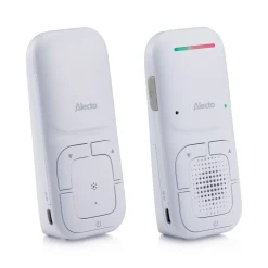 Alecto DBX130 - Moderne Full Eco audio babyfoon met heldere DECT-geluidskwaliteit en lange stand-by tijd - Wit Online