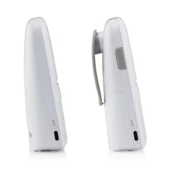 Alecto DBX130 - Moderne Full Eco audio babyfoon met heldere DECT-geluidskwaliteit en lange stand-by tijd - Wit Online