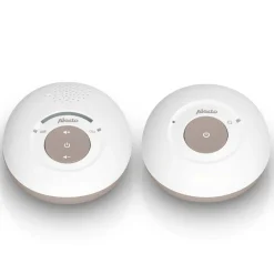 Alecto DBX110BE - Babyfoon Full Eco DECT, wit/taupe