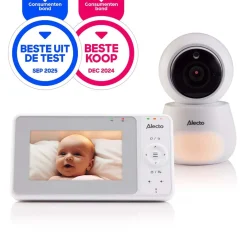 Alecto DVM2043 Babyfoon met camera met groot kleurenscherm en nachtlampje Online