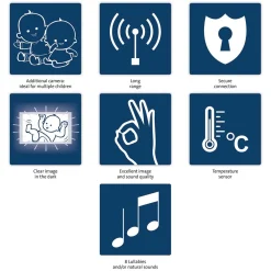 Alecto DVM-71C Extra camera voor DVM-71 / DVM71BK Best