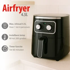 Alpina Heteluchtfriteuse MEAHE3840/005 Outlet