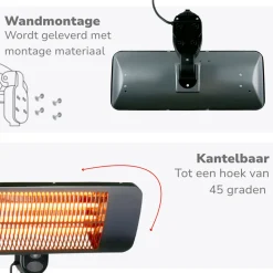 Alpina Terrasverwarmer MEAKA3880/0023 Clearance
