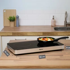 Alpina Vrijstaande elektrische kookplaat MEAVR4610/005 Sale