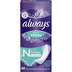 Always Dailies Fresh Slim Flexistyle Inlegkruisjes Hot