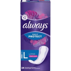 Always Dailies Long Inlegkruisjes Hot