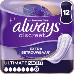 Always Discreet Ultimate Night Incontinentieverband Best