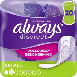 Always Discreet voor Urineverlies Small Verband Online
