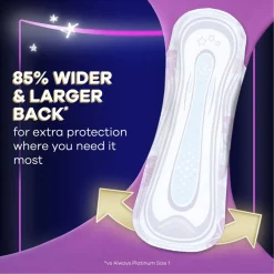 Always Platinum Secure Night Maandverband Sale