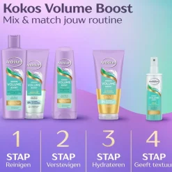 Andrelon Andrélon Kokos Volume Boost 1 Minuut Wow Haarmasker Discount