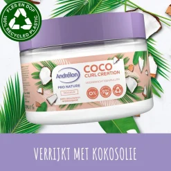 Andrelon Andrélon Pro Nature Coco Curl Creation Haarmasker Best