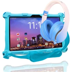 AngelTech Kinderpakket PRO II - Kindertablet + Kinderkoptelefoon Discount