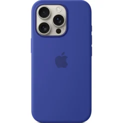 Apple Silicone Backcover MagSafe voor iPhone 16 Pro New