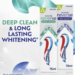 Aquafresh White Reverse Deep Clean Tandpasta Discount